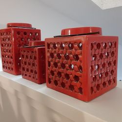 Ceramic Candle Holders Brand New