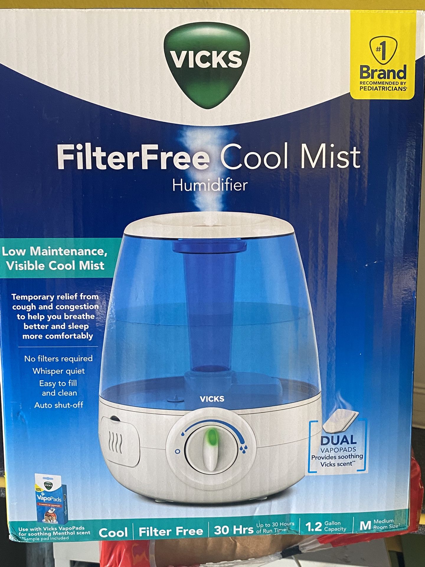 Vick’s Filter Free Cool Mist Humidifier