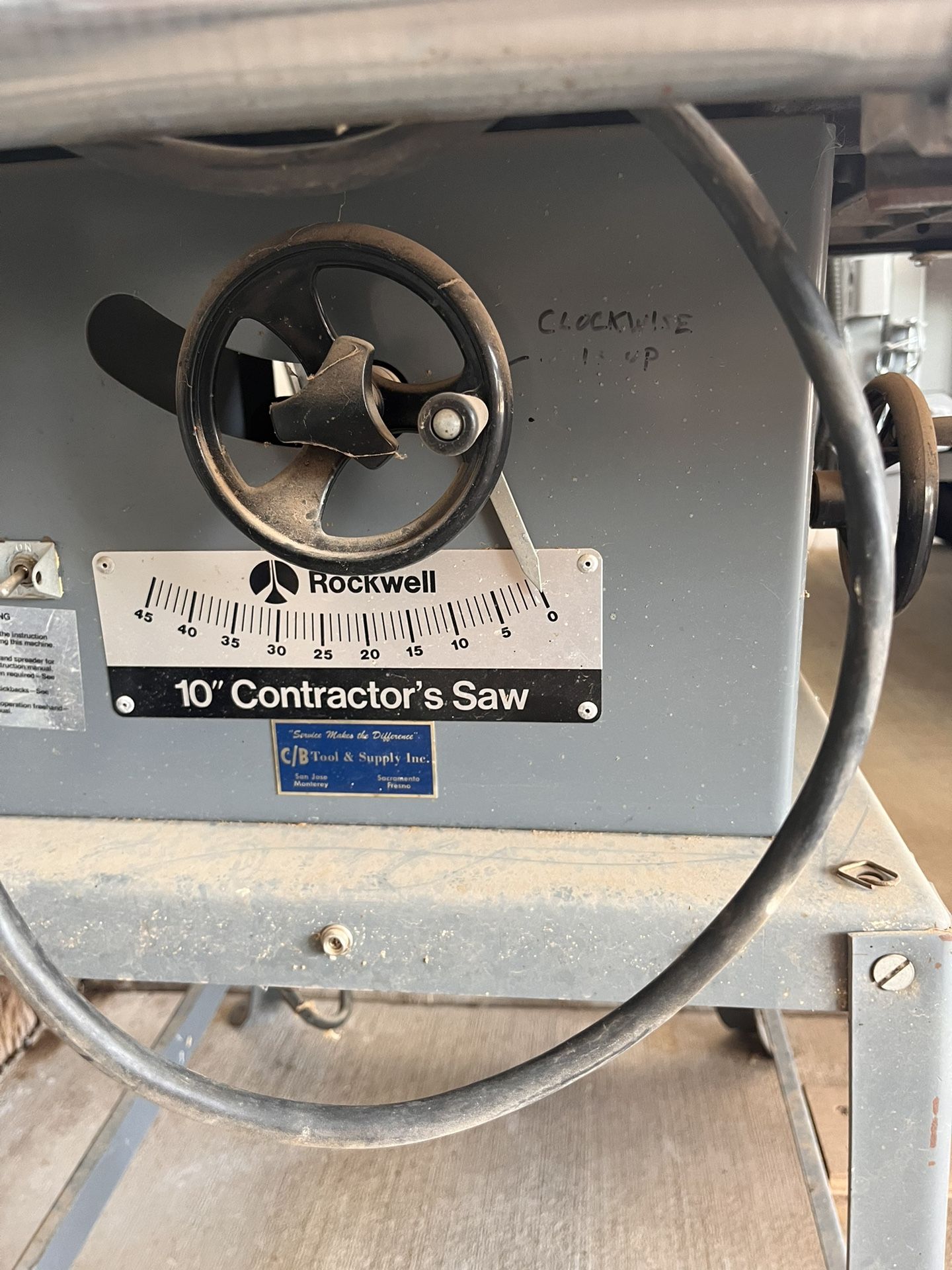 10” Table Saw 