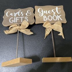 Guest Book / Cards & Gifts Signs