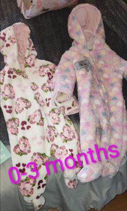 Newborn - 3 months baby girl clothes
