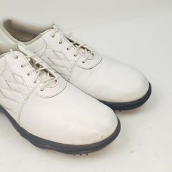 Footjoy FJ Summer Series Women's Spikeless Golf Shoes White Leather Size 8.5 M