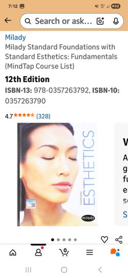 Milady Esthetician Books, make offer