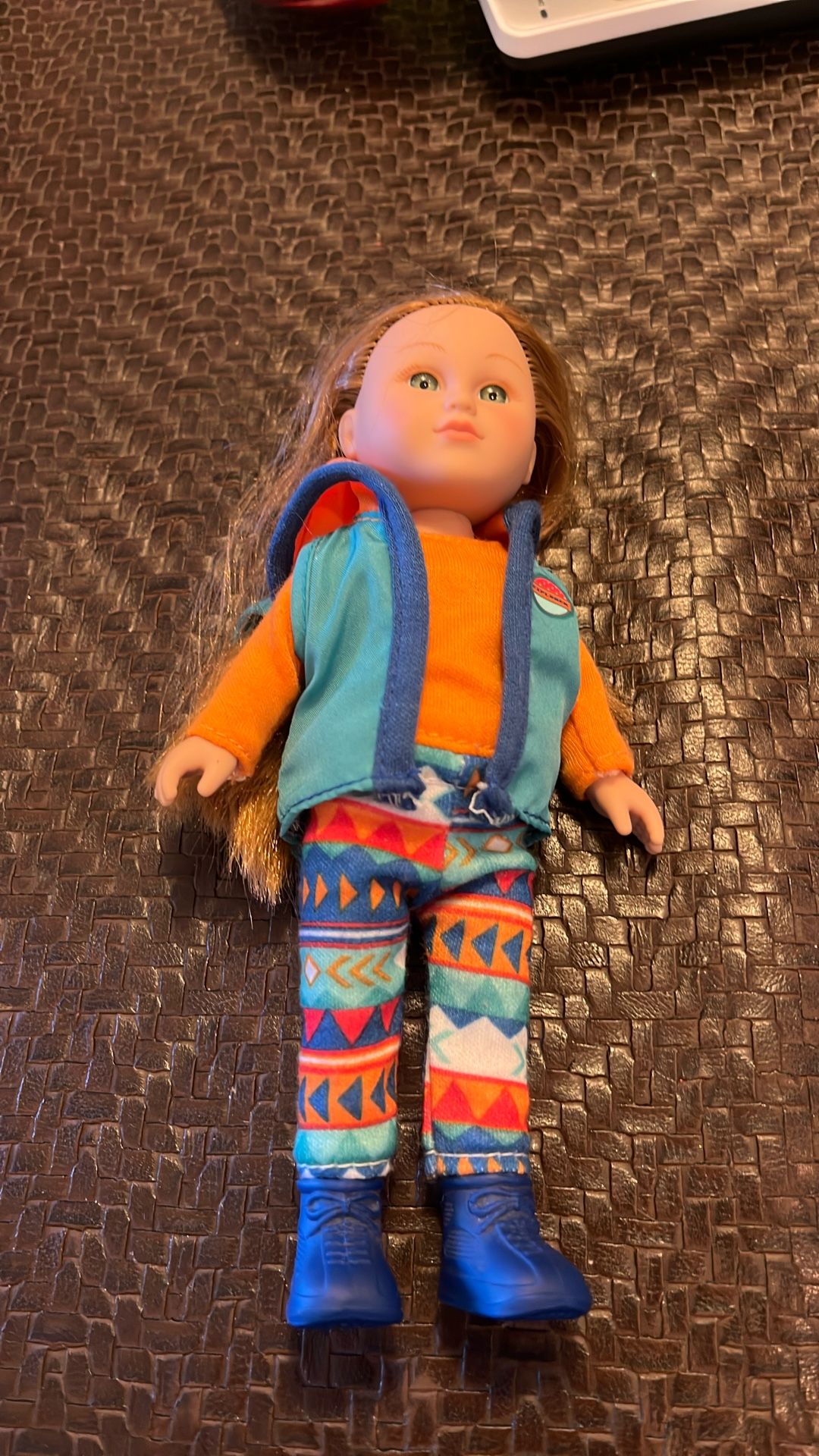My Life As 7" Poseable Outdoorsy Girl Doll, Brunette Hair