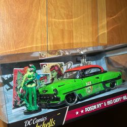 Jada Toys Poison Ivy & 1953 Chevy Bel Air 