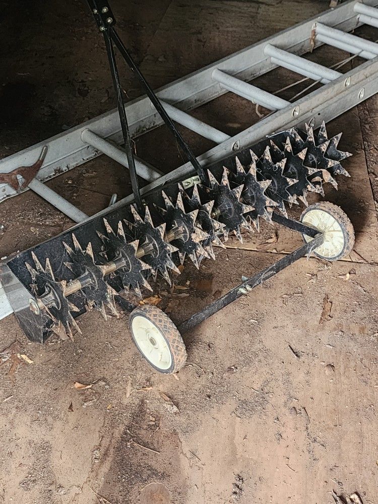 Aerator For Riding Mower