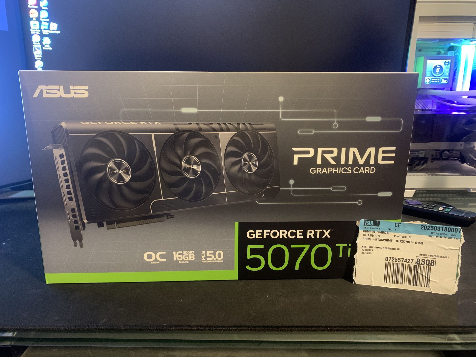 Nvidia ASUS Prime 5070 Ti OC 16 GB