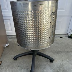 Tina para poner lumbre