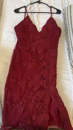 Red Lace Dress