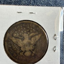 1900 Silver Half Dollar 
