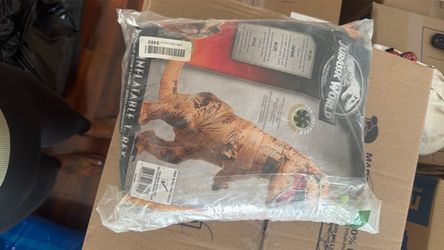 T-Rex inflatable costume