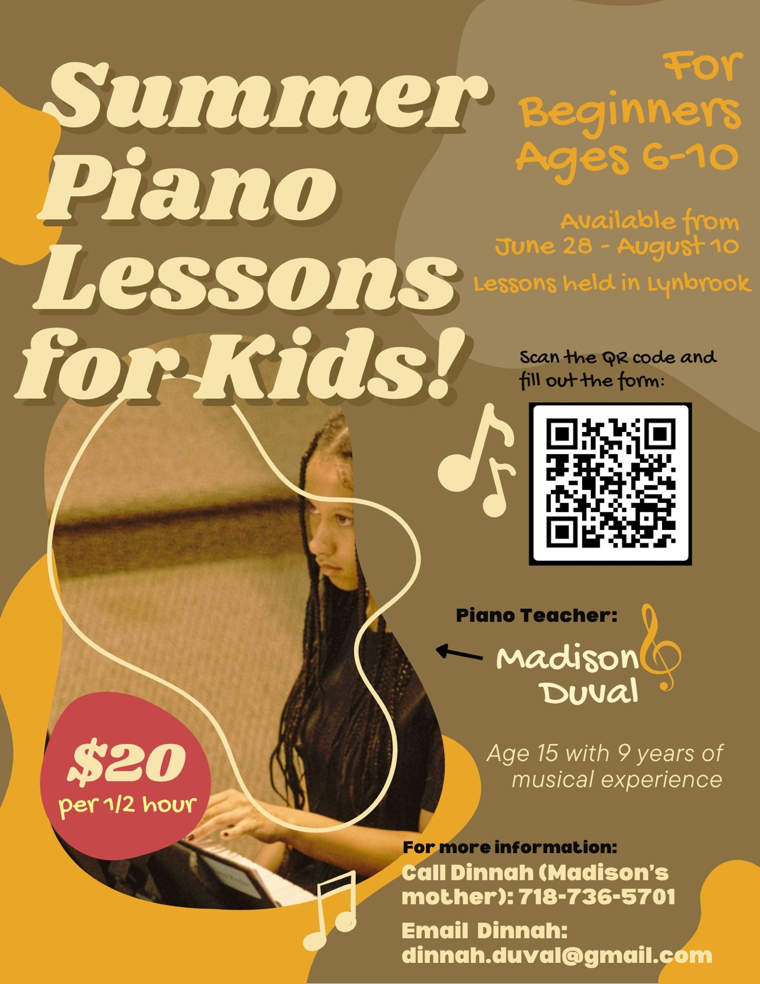 Piano Lessons for Kids