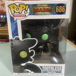 Funko Pop Movies How To Train Your Dragon The Hidden World #686 Toothless