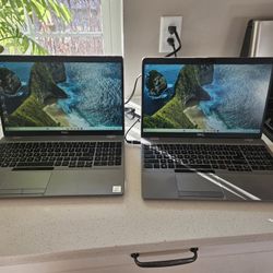 Two Dell Latitude 5510 Laptops