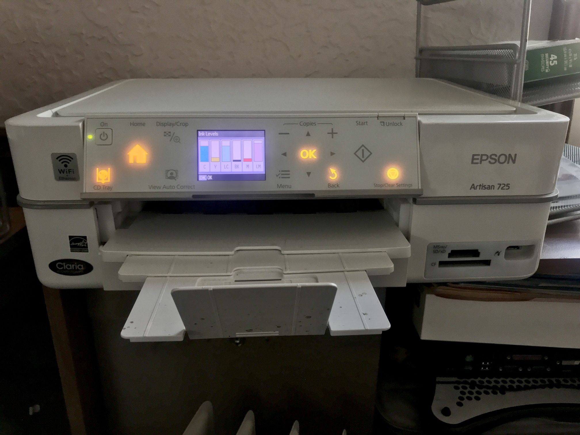Epson Artisan 725 Color Printer & Scanner