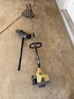 Ryobi 2-Cycle Expand-It Gas Trimmer + Edger Attachment