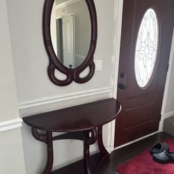 Mirror And Table 