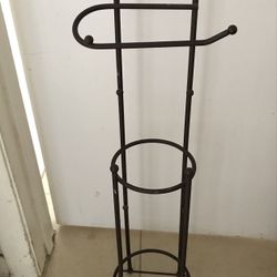 Metal Toilet Paper Dispenser & Holder