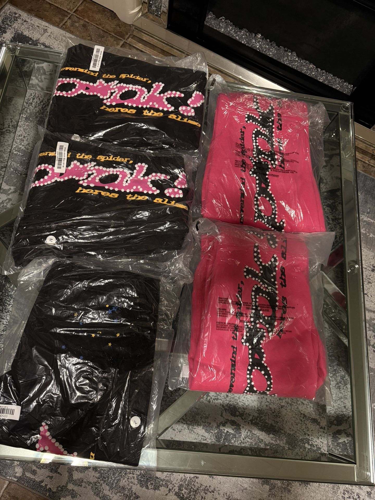 Spider PINK SWEATS