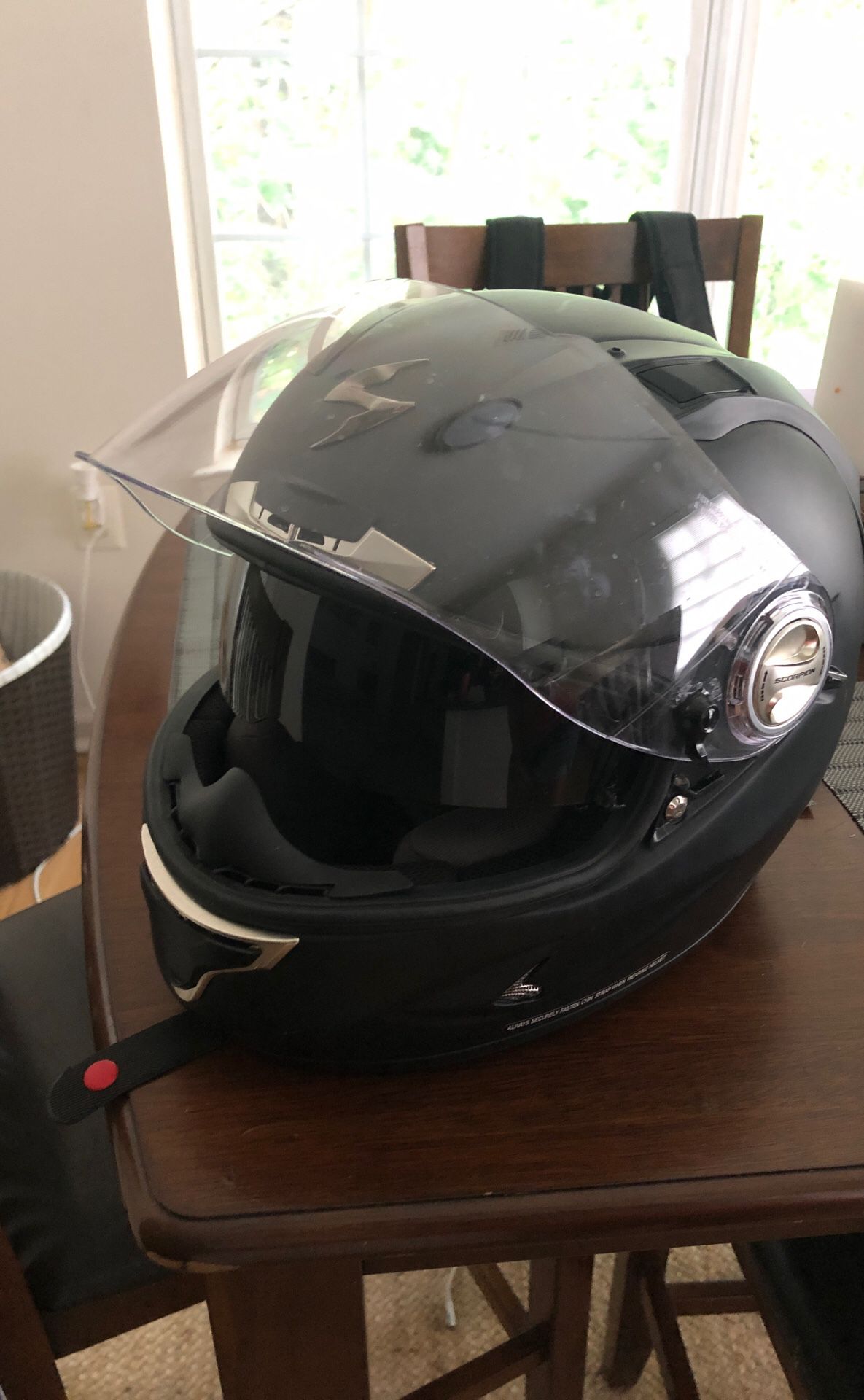 Scorpion motorcycle helmet; Size: XS
