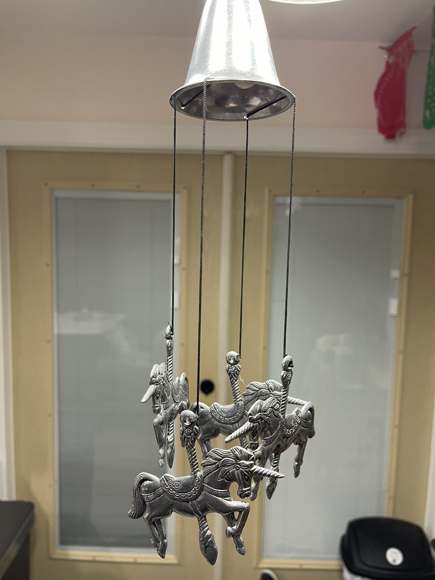 Unicorn wind chime