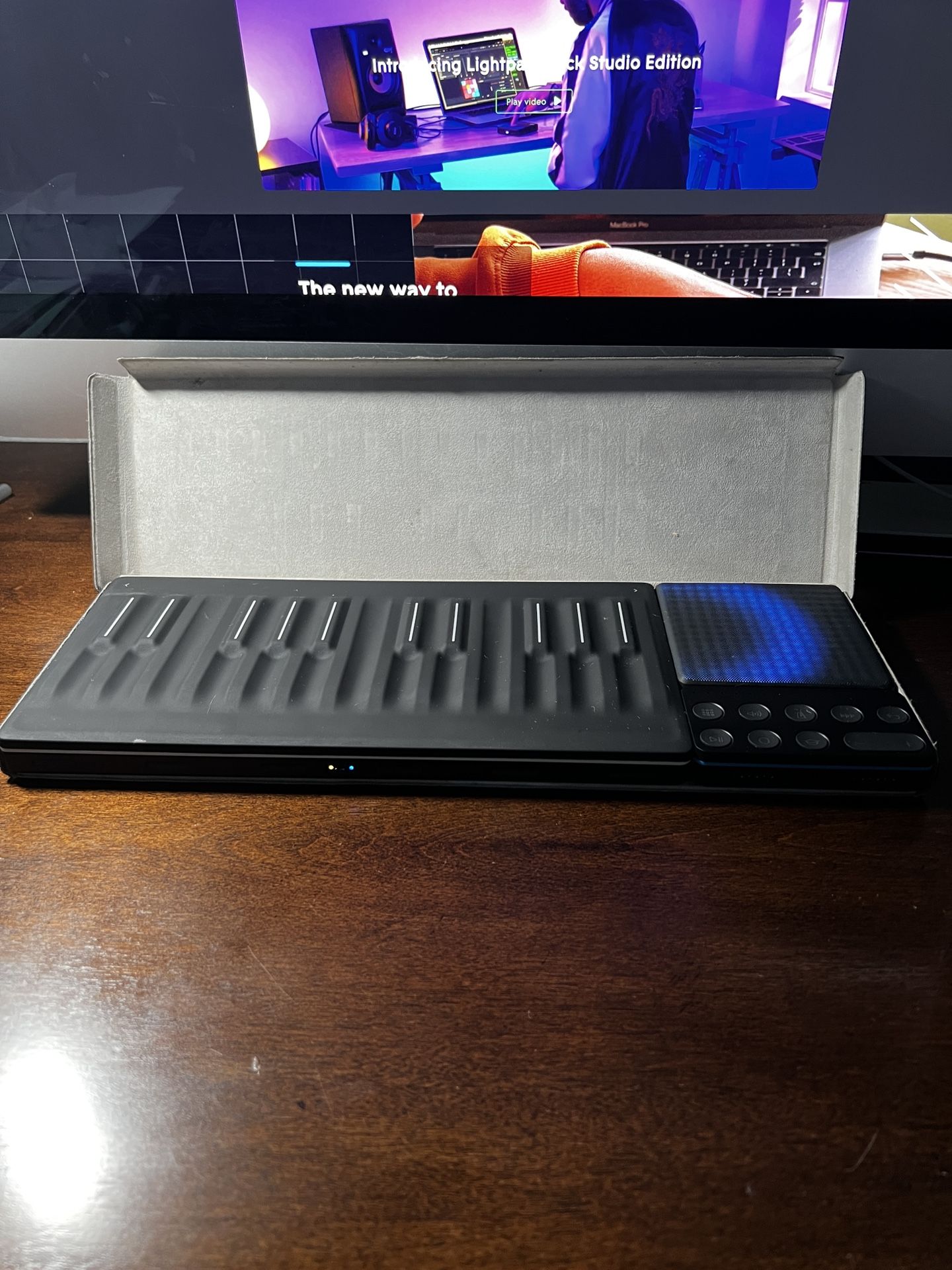 ROLI Seaboard Block - ROLI Light Pad Block- ROLI Loop Block Controller - With Case.