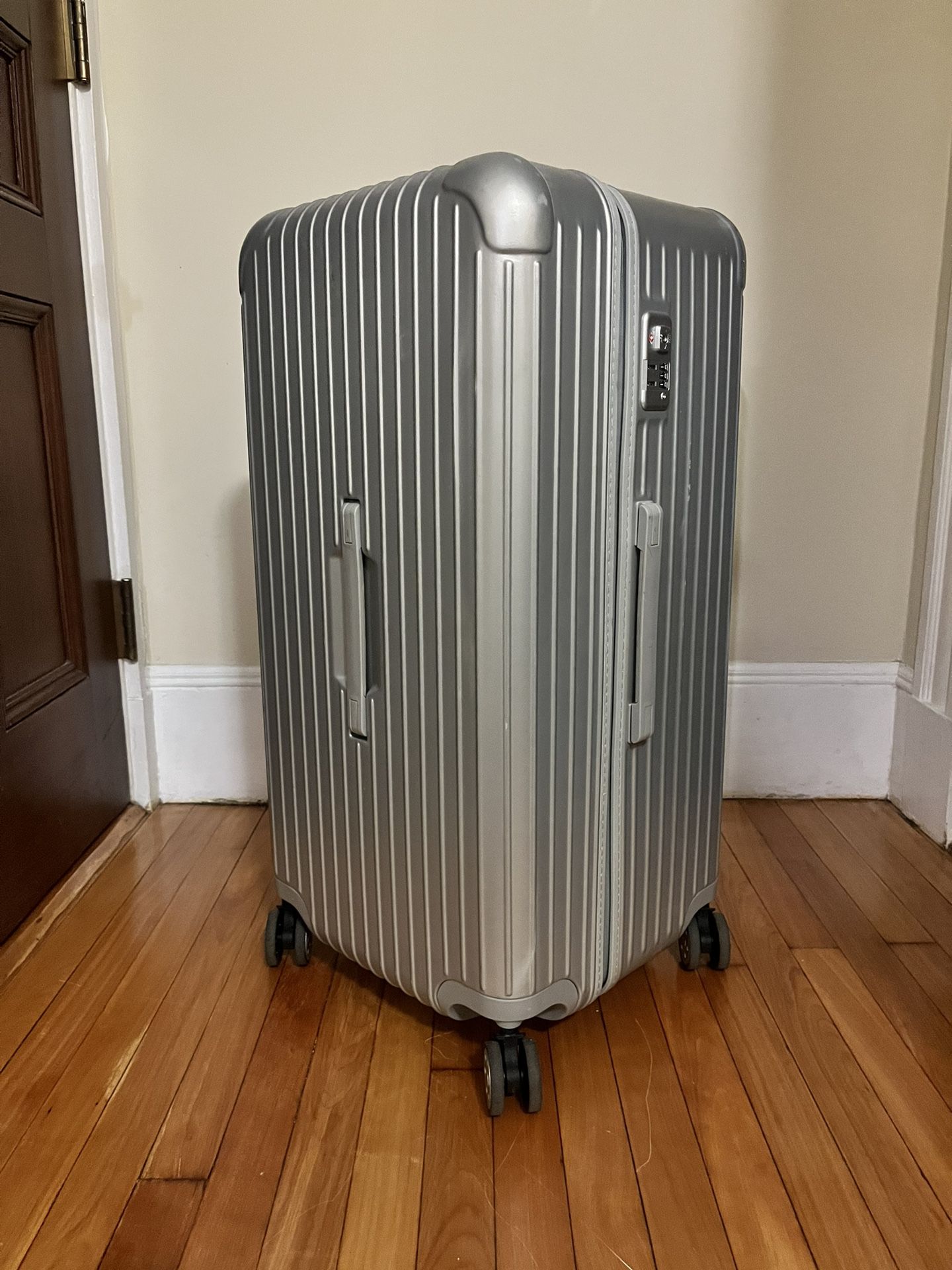 Silver Check In Luggage