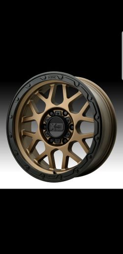 18" Xd 135 bronze n blk with tires special