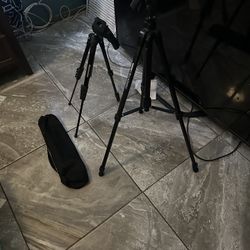 2 Tripods $50 Obo