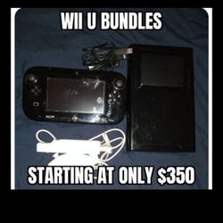Nintendo Wii U With Up To 5000 Games