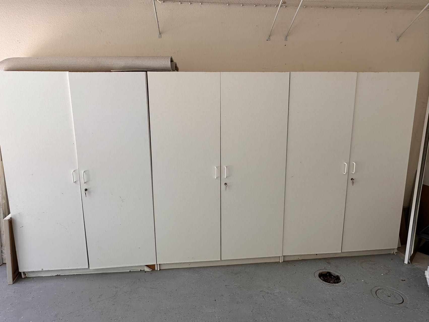 3 Garage Cabinets
