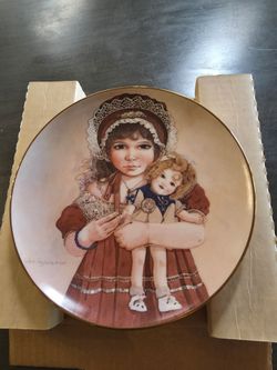 Collector Plate "Lydia & Shirley Temple Doll"