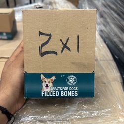 Treat For Dogs Filled Bones