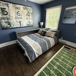 Pottery Barn Teen Full Platform Bed