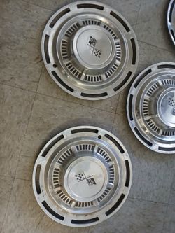1959 Chevy Impala hubcaps