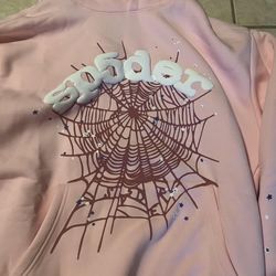 Pink Spider Hoodie