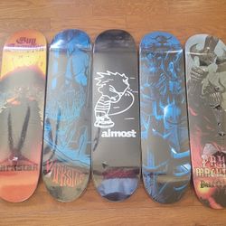 Rare Almost And Darkstar Skateboards Only $60 A Piece!! Vintage Skateboard 