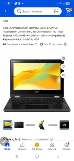 ACER CHROMEBOOK 2 IN 1 TOUCH SCREEN
