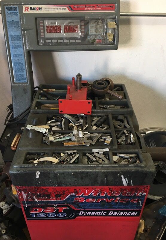Ranger DST 1200 Tire Balancer Parts Only