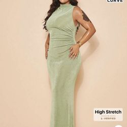 Sage Green Dress