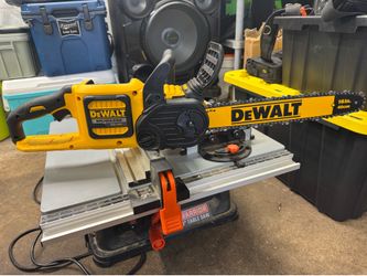 Dewalt chainsaw 60 V