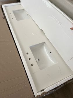 80 inch Quartz Bathroom Vanity Top