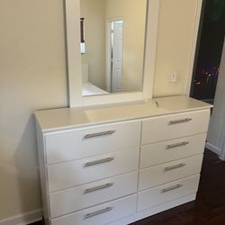 Dresser  And Mirror .  All New Furniture And Free Delivery 