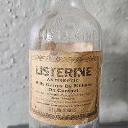 Antique Listerine Bottle
