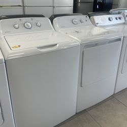 Washer + Dryer Set Hotpoint 