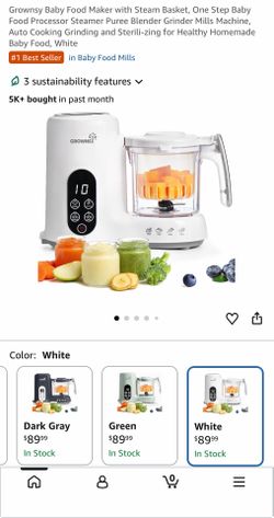 Baby food processor