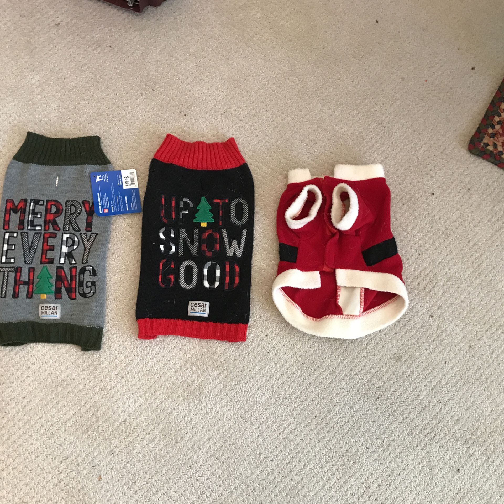 Holiday Small Dog Sweaters
