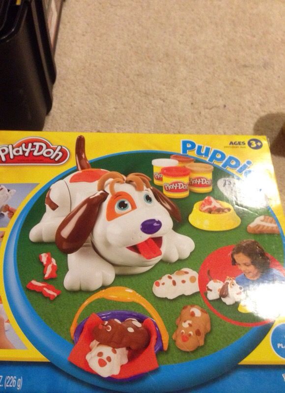 RARE Play-Doh Puppies Playset