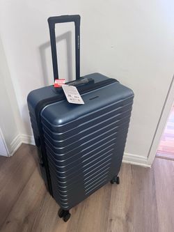Large Luggage, Blue, hardcase