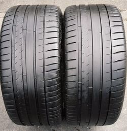 Pair 19 Michelin Pilot SPORT 4 255/35zr19 85-90% Tread Life